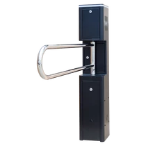 Automata lengőkapu kefe nélküli motorral, nagy igénybevételre fekete porfestett házban, fémkaros TS-SBT2000S-B-ST