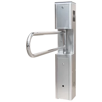 Automata lengőkapu kefe nélküli motorral, nagy igénybevételre INOX házban, fémkaros TS-SBT2000S-SS-ST