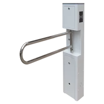 Automata lengőkapu kefe nélküli motorral, nagy igénybevételre fehér porfestett házban, fémkaros TS-SBT2000S-W-ST
