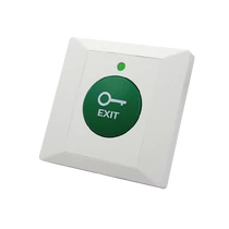 Felületre szerelhető műanyagházas nyomógomb NO/NC - zöld színben W8P