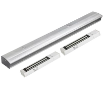Fogantyús síkmágnes (BL-200-100) - felületre szerelhető - időzítés - LED - nyomógombbal - 2x280kg YM-280T(LED)H-100