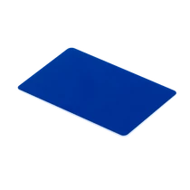 RFID kártya EM4100 chippel, vékony - 125 kHz - kék IDT-1001EM-C-bl