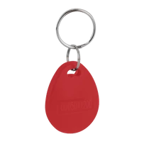 Kulcstartó proximity kártya piros IDT-2000EM-rd