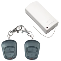 Ugrókódos zárvezérlő távirányító szett: két jeladó és egy vevőegység 24VAC/DC ACS-126R