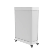 Kipakoló asztal - fémdetektor kapu mellé - műanyag ARS-DT-001