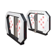 BMPB-R346 Lengőkapu rendszer két szélső eleme (MASTER és SLAVE) BMPB-R346-900-1+3