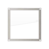 Nagy INOX névtábla keret plexivel DP-NT-FRAME-NAGY-INOX