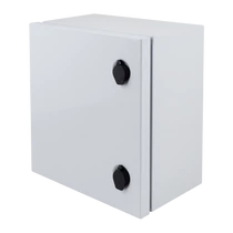 Zárható fém doboz 300 x 290 x 160mm IP65 álló külső szerelésű DR-BOX1M-IP