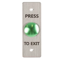 Lapos,gomba formájú nyomógomb FMB-C-25SS-2-gn