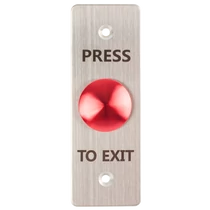 Lapos,gomba formájú nyomógomb FMB-C-25SS-2-rd