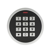 Kis méretű, Wiegandos önálló működésű kártyaolvasó és kódzár, vendégfelhasználó funkcióval K7-EM(V2)