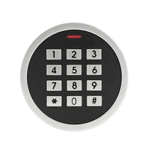 Kis méretű, Wiegandos önálló működésű kártyaolvasó és kódzár, vendégfelhasználó funkcióval K7-EM(V2)