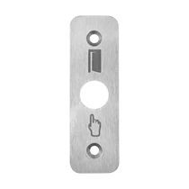 MP-28/16-P Nyomógomb és kapcsoló pajzs piktogrammal 28 mm széles 16 mm-es furattalt MP-28/16-P