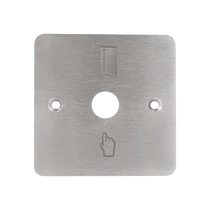 MP-86/22-P Nyomógomb és kapcsoló pajzs piktogrammal 86 mm széles 22 mm-es furattal MP-86/22-P