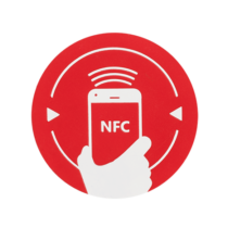 NFC matrica NXP MIFARE NTAG213 újraírható chippel NFC-3013-rd