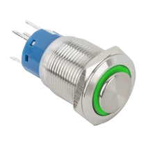 Nyomógomb PB-19-NONC-rdgn