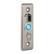 LED-es nyomógomb NO-COM kontakttal PBK-811A(LED)-bl