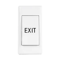 Műanyag mikrókapcsolós nyomógomb 86x43 - NO/NC PE9D