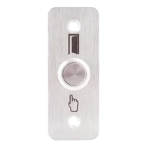 Mikrokapcsolós nyomógomb pajzzsal - NO PBK-B-19-NO