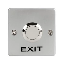 Lapos nyomógomb PBK-G-19SS-2