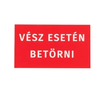 Műanyag tábla TABLA-3