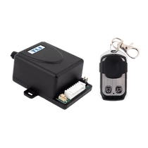 Kétrelés közepes hatótávolságú (110 m) távirányító adó-vevő szett WBK-400-2-12/24