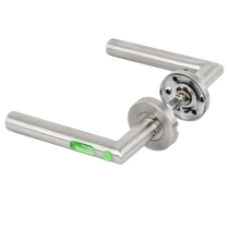 Mozgásérzékelős világító kilincs pár - zöld LED YH-D13-gn