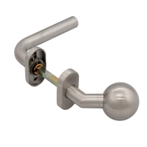 Rugós kilincs, fix gomb pár eltolt gombbal YH-D45O