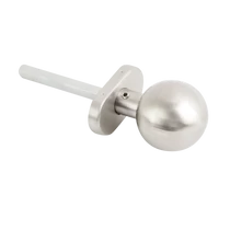 Fix, egyenes ajtógomb ovális címmel YH-S90O