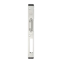 Hosszú zárpajzs DORCAS zárakhoz, állítható zárcsapdával - műanyag ajtóra - balos YSHB-08-L