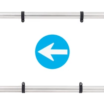 Irányjelző tábla lengőkapukra YK-PB|TABLA