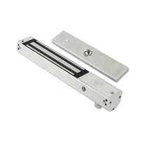 Mozgásérzékelős felületre szerelhető síkmágnes visszajelzéssel - LED - 280kg YM-280(LED)-IS