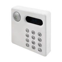 RFID olvasós és kódzáras segédolvasó az YA-82 szériájú önálló olvasókhoz kijelzővel - EM - fehér YA-92DK-wh