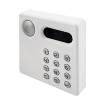RFID olvasós és kódzáras segédolvasó az YA-82 szériájú önálló olvasókhoz kijelzővel - EM - fehér YA-92DK-wh
