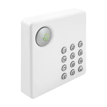 RFID olvasós és kódzáras segédolvasó az YA-83 szériájú önálló olvasókhoz - MIFARE - fehér YA-93K-wh