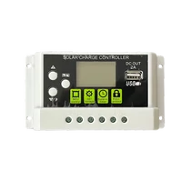 Szolár panel vezérlő 10A 12/24V Lithium, LiFePo4 és ólom-savas akkumulátorhoz KYZS-10A