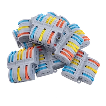 Gyorcsatlakozó 3x2 utas elosztáshoz 0,08 - 2,5 mm² vezetékhez 10 darabos csomag LA-FD-36(P10)