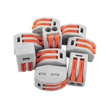 Gyorscsatlakozó 2-es 0,08 - 2,5 mm² vezetékhez 10 darabos csomag LA-PCT-212(P10)