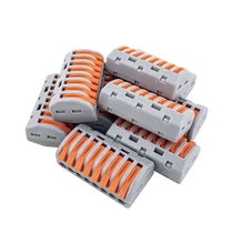 Gyorcsatlakozó 8-ös 0,08 - 2,5 mm ² vezetékhez 10 darabos csomag LA-PCT-218(P10)