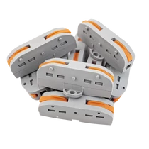 1x gyorscsatlakozós toldó 0,08 - 2,5 mm² vezetékhez 10 darabos csomag LA-PCT-221A(P10)