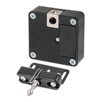 RFID szekrényzár szett - normál működési móddal PS-SOLO-125-74BKP+