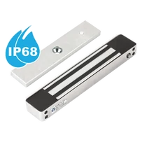 Felületre szerelhető síkmágnes - visszajelzéssel - vízálló (IP68) - 280kg YM-280W(LED)