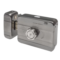 Felületre szerelhető impulzusos elektromos zár befelé nyíló ajtóra, zárbetéttel SX-10