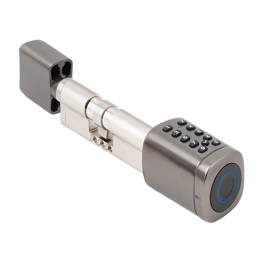 Intelligens cilinder zár - AIRBNB - fekete 918-S6-F(TUYA)-66-bk