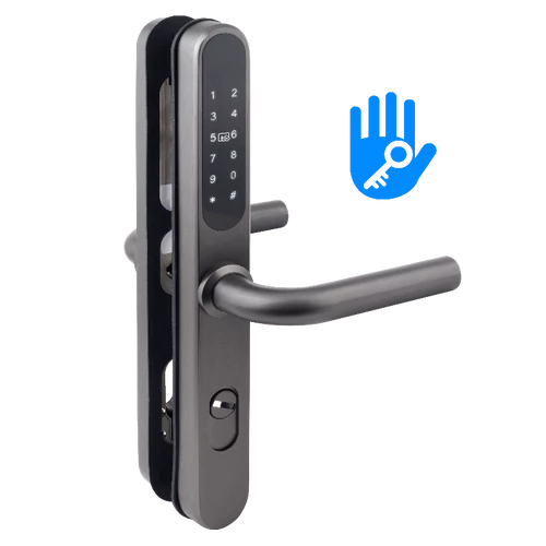 Intelligens AIRBNB zár - fekete - RFID/PIN azonosítás - 13,56 MHz MIFARE - BLE - TTLock - IP65 929PG-62-M(TT)