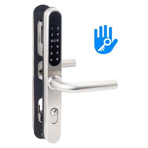 Intelligens AIRBNB zár - INOX - RFID/PIN azonosítás - 13,56 MHz MIFARE - BLE - TTLock - IP65 929SS-62-M(TT)