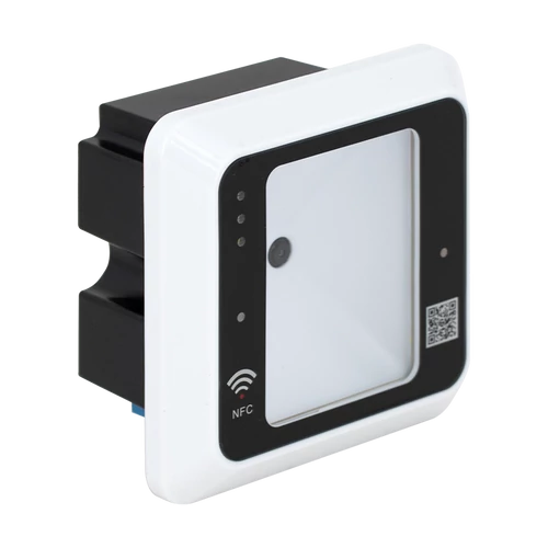 Intelligens RFID kártya és QR kód olvasó - MIFARE - fehér ACC-ER-QR500-W