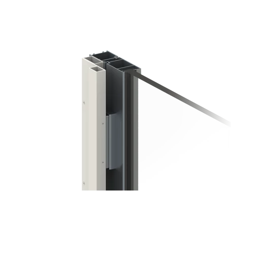 Speciális síkmágnes rendszer kifele nyíló műanyag ajtóra-Balos ATOM-22+(L)