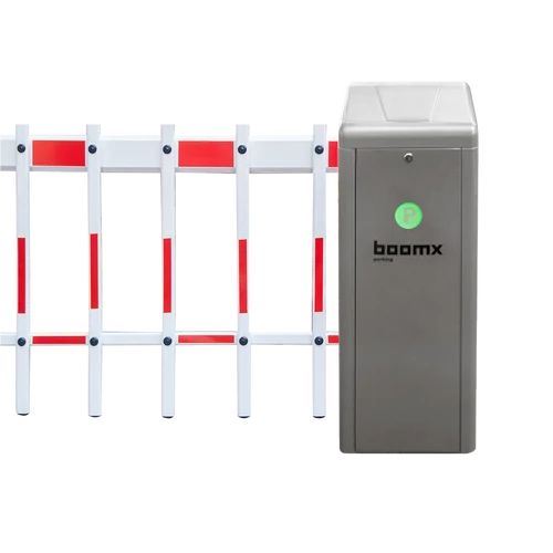 Szervo motoros sorompó 4,5m alsó rácsos karral - ECO 85 - jobbos BXB-E10DZ04-gy-2F4.5-R