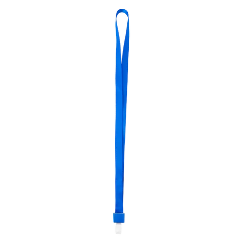 Passtartó nyakbaakasztó szalag - 15 mm széles - kék CH-1578-bl